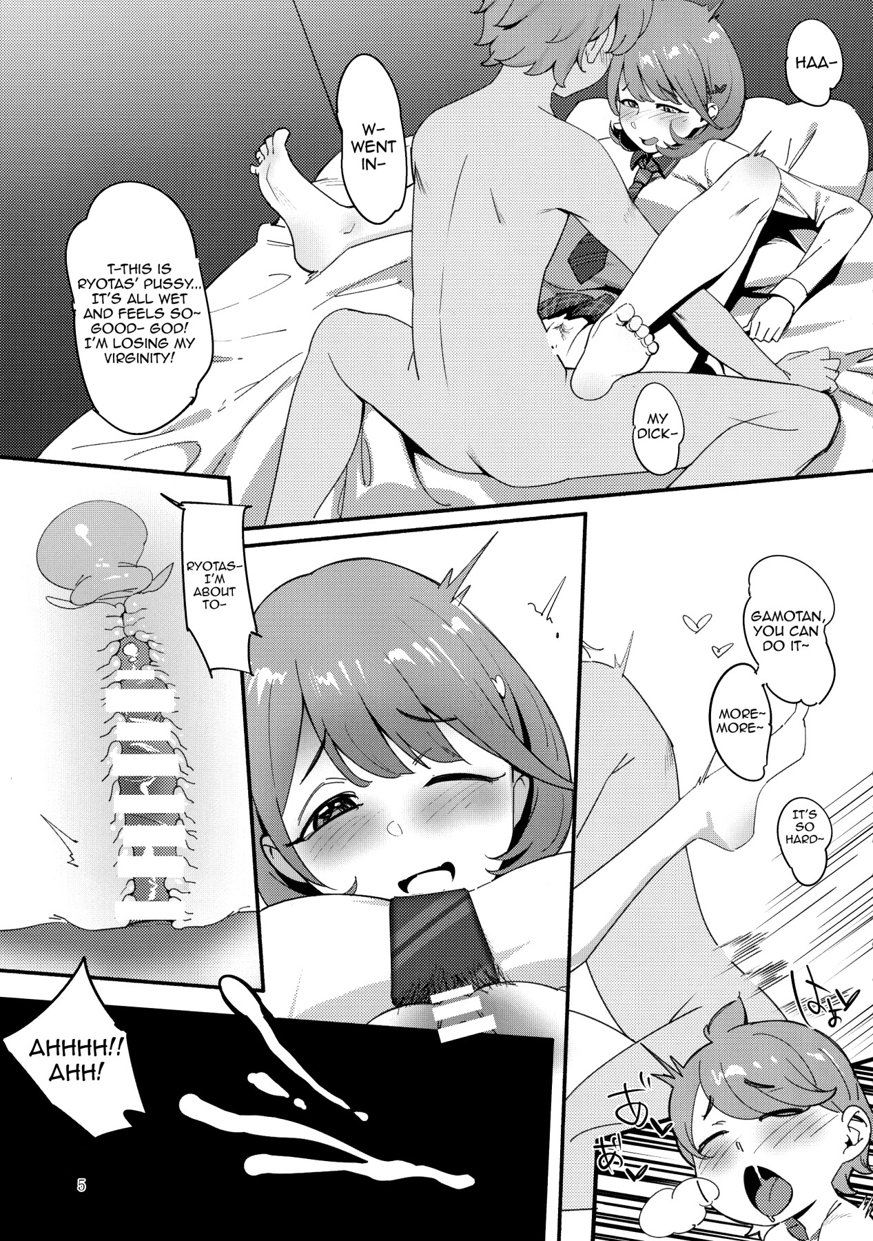 Hentai Manga Comic-Secret Lewd Breasts-Read-4